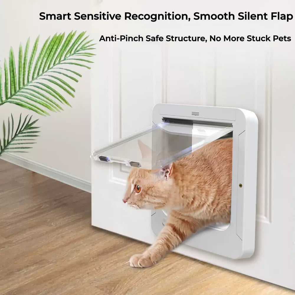 RFID Cat Door With Collar Recognition And Four Way Control