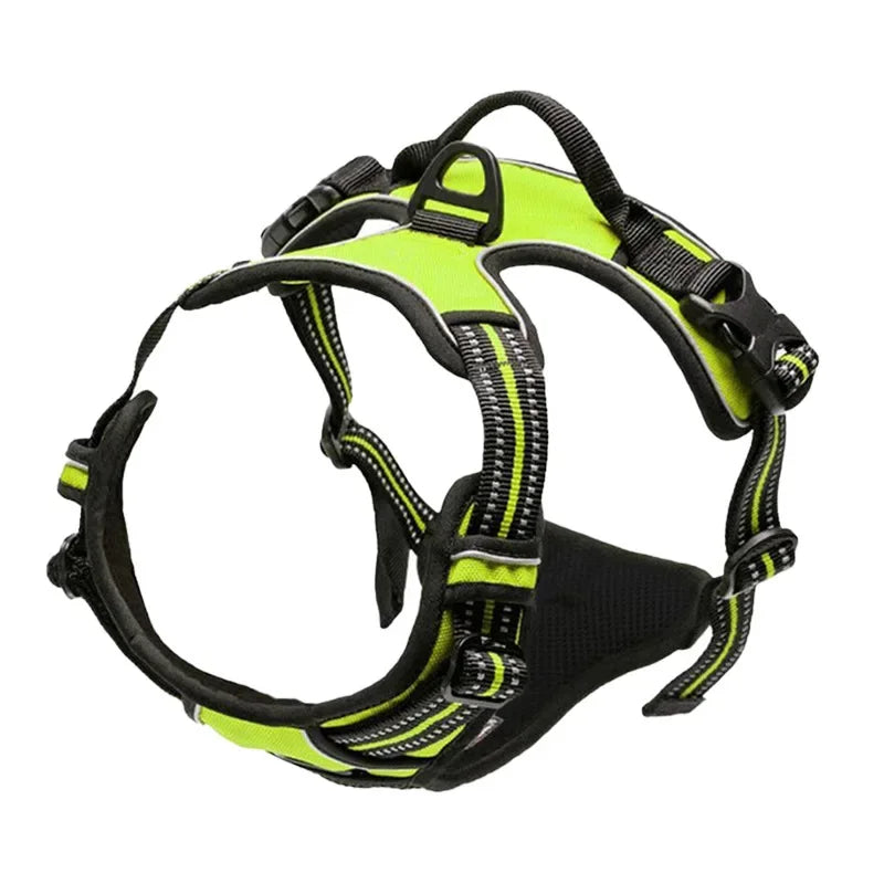 NONECN Adjustable Reflective Dog Harness Vest for Outdoor Walks