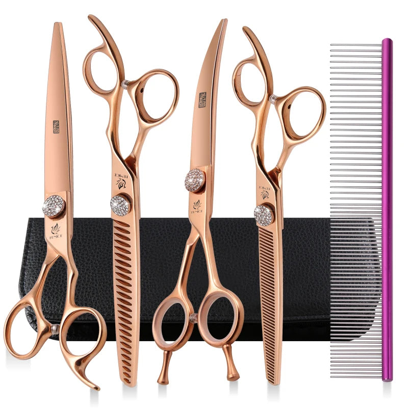 Fenice JP440C Pet Grooming Scissors Set For Canine Groomers