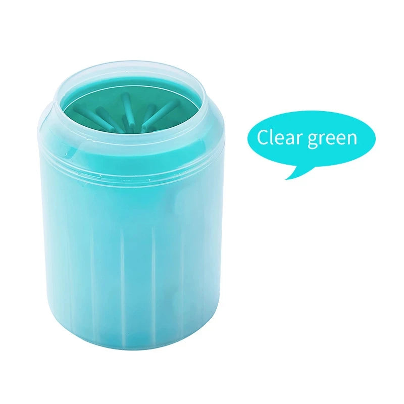 Soft Silicone Pet Foot Wash Container For Cats And Dogs