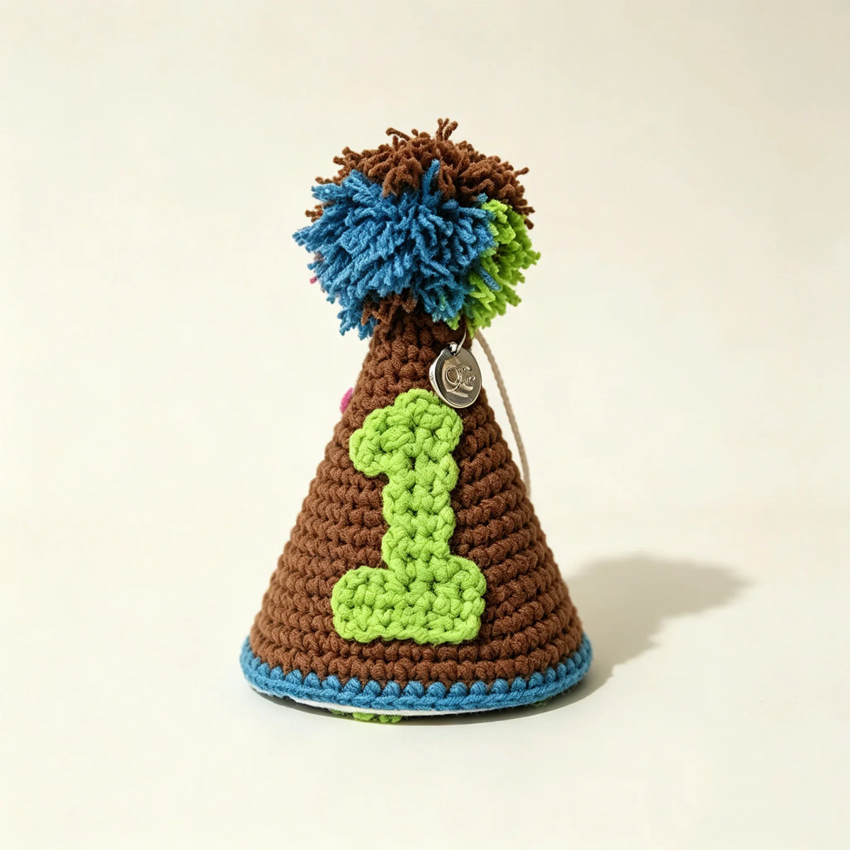Handmade Crochet Pet Birthday Hat For Cats And Dogs