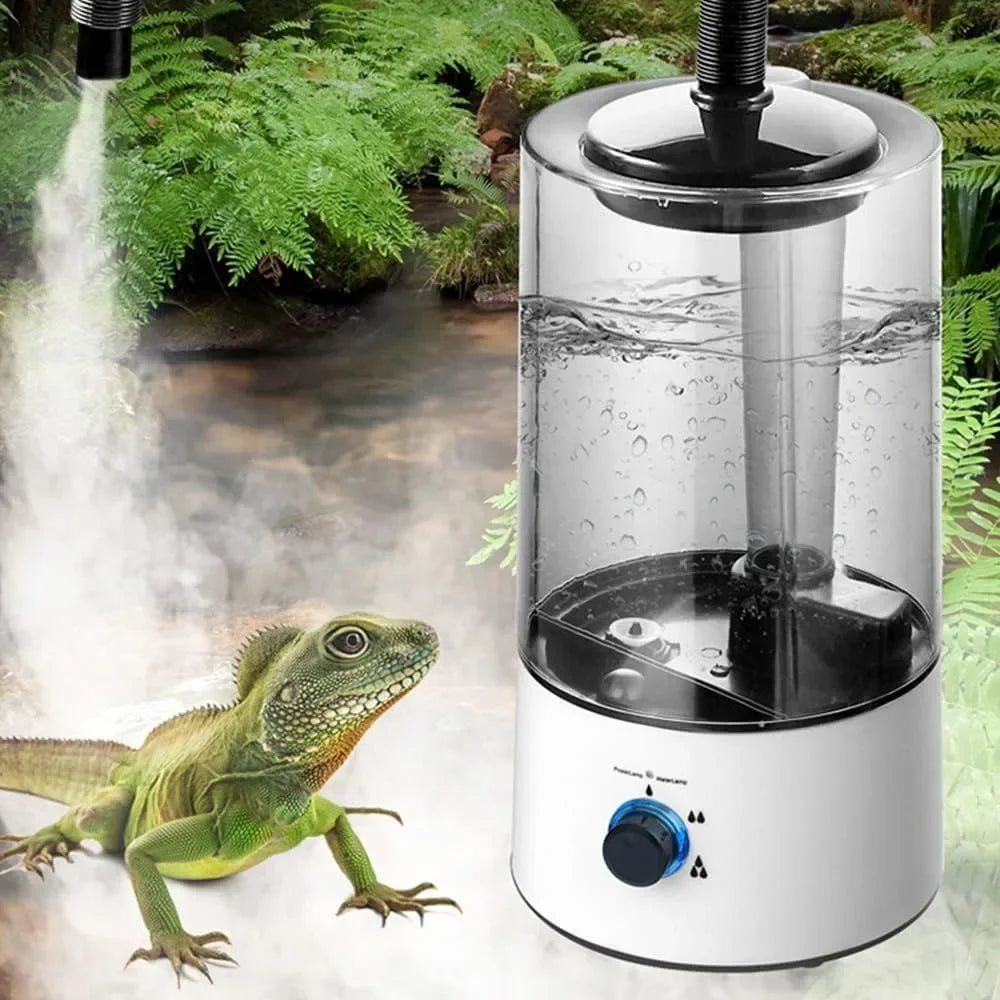 Pet Humidifier With Adjustable Hose For Terrarium