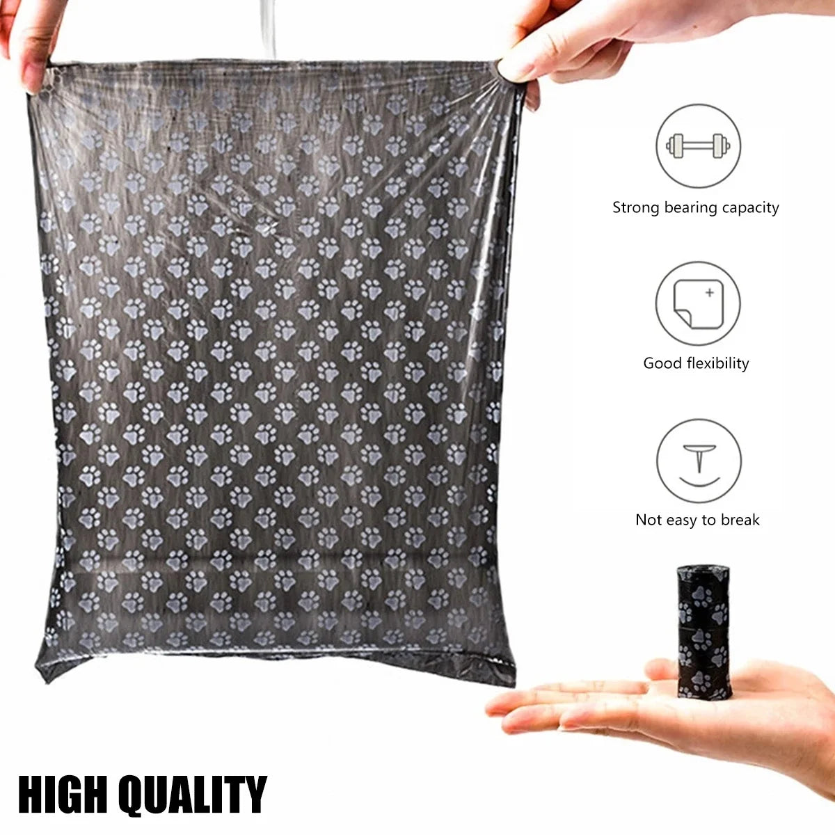 NONEDog Accessories Biodegradable Pet Poop Bags Dispenser For Pets