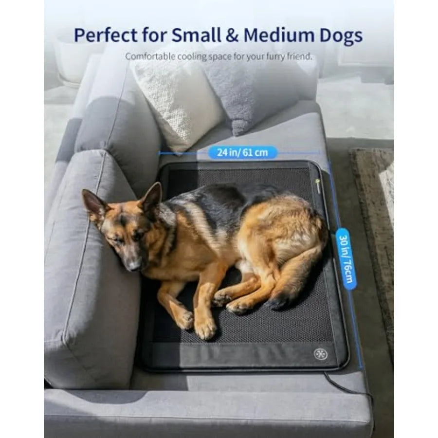 Electric Pet Cooling Mat With Quiet Adjustable Temperature Control