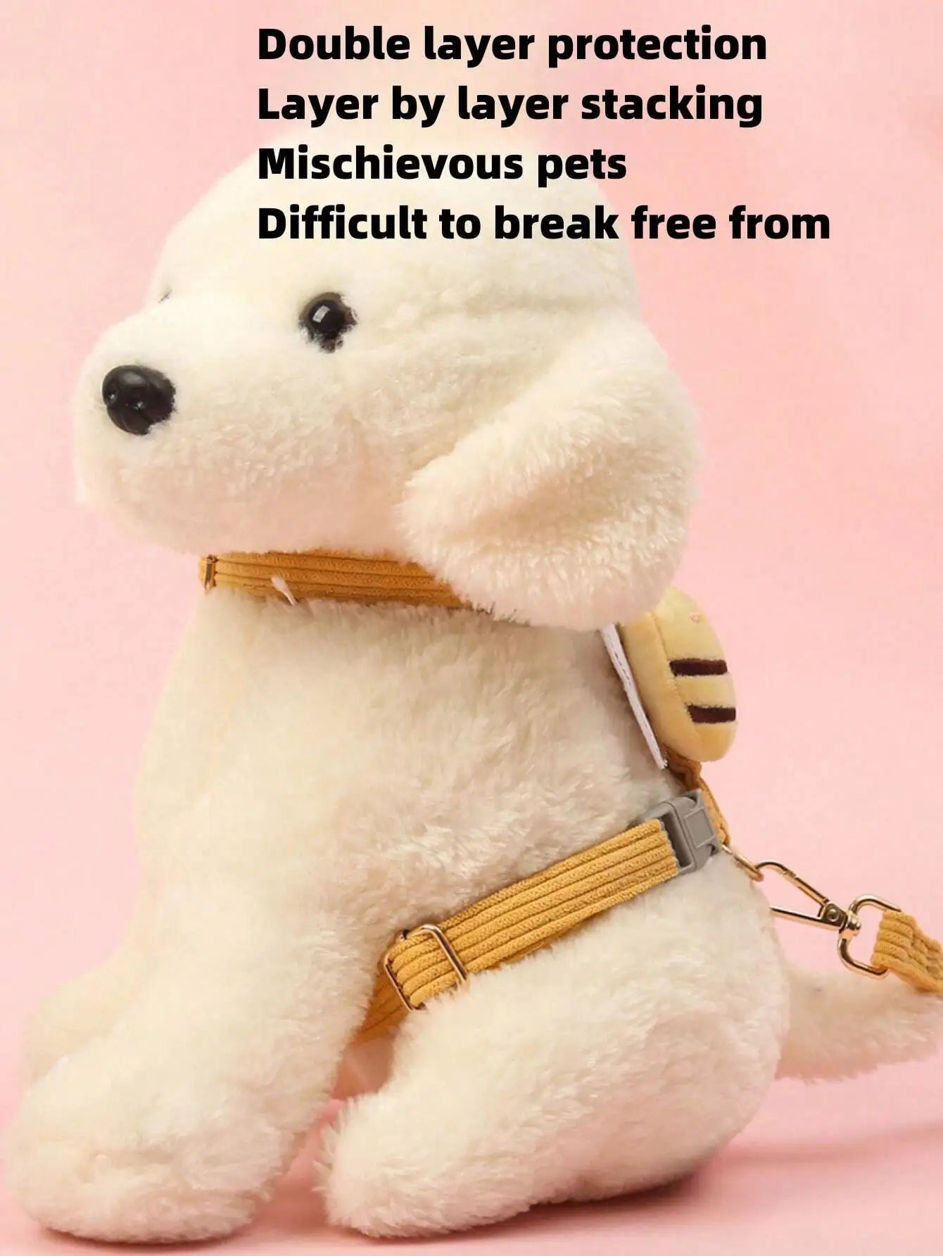 Small Dog Harness Leash Chest Back Style Vest Teddy Bichon