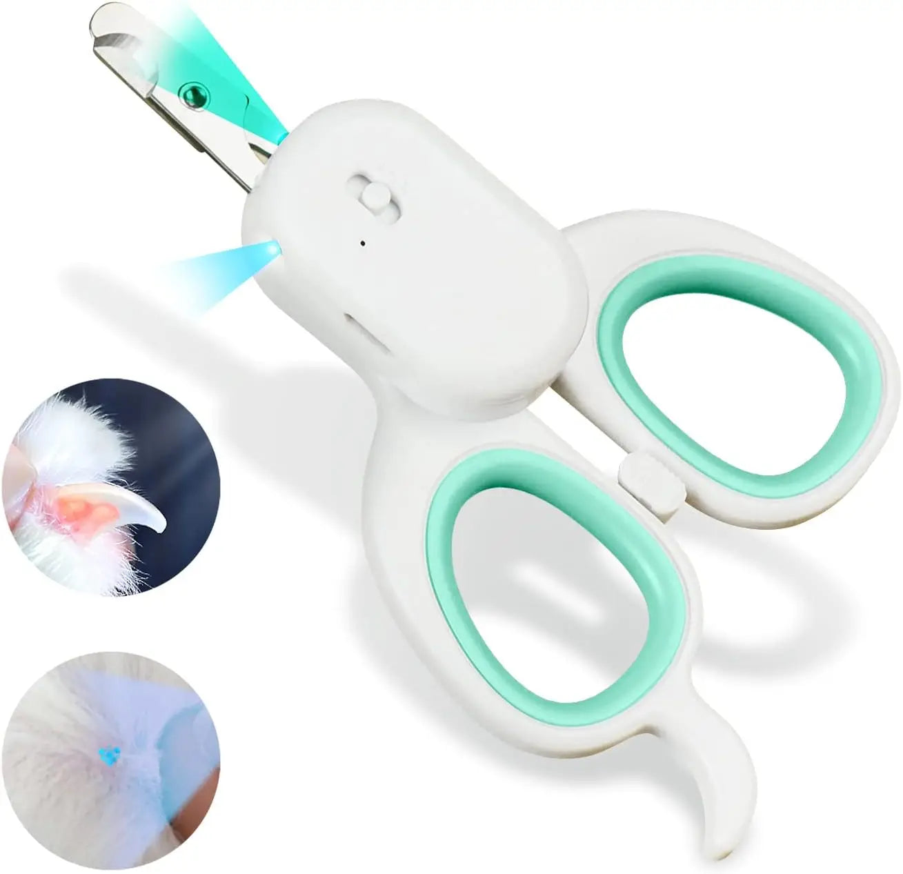 Pet Nail Clipper With LED Illumination For Cats And Dogs