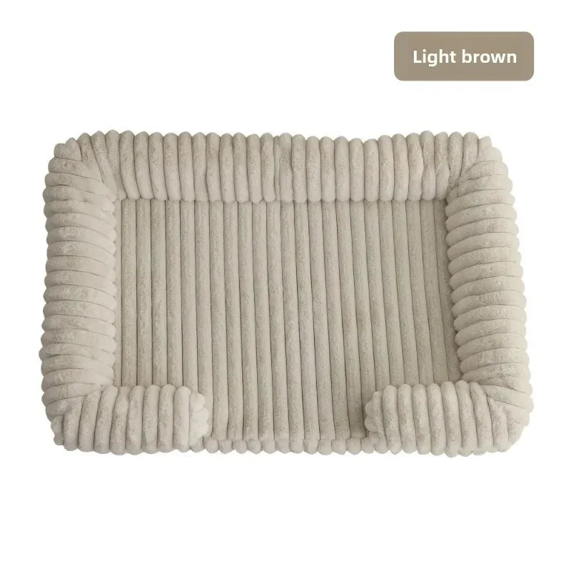 NONECN Calming Dog Bed With Orthopedic Memory Foam And Waterproof Cover
