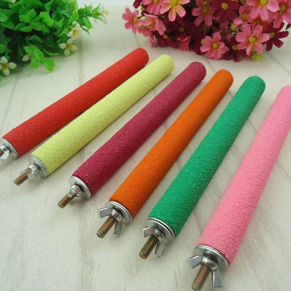 APWIKOGER Bird Claw Beak Grinding Bar for Small Birds Myna