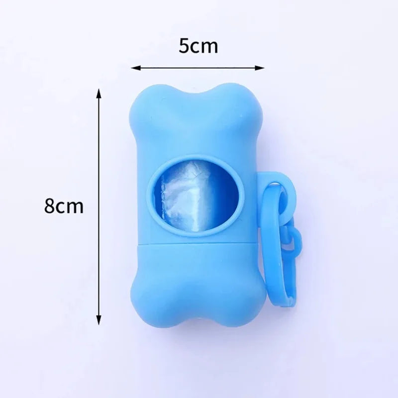 Bone Shaped Pet Garbage Bag Dispenser For Dogs Outdoors