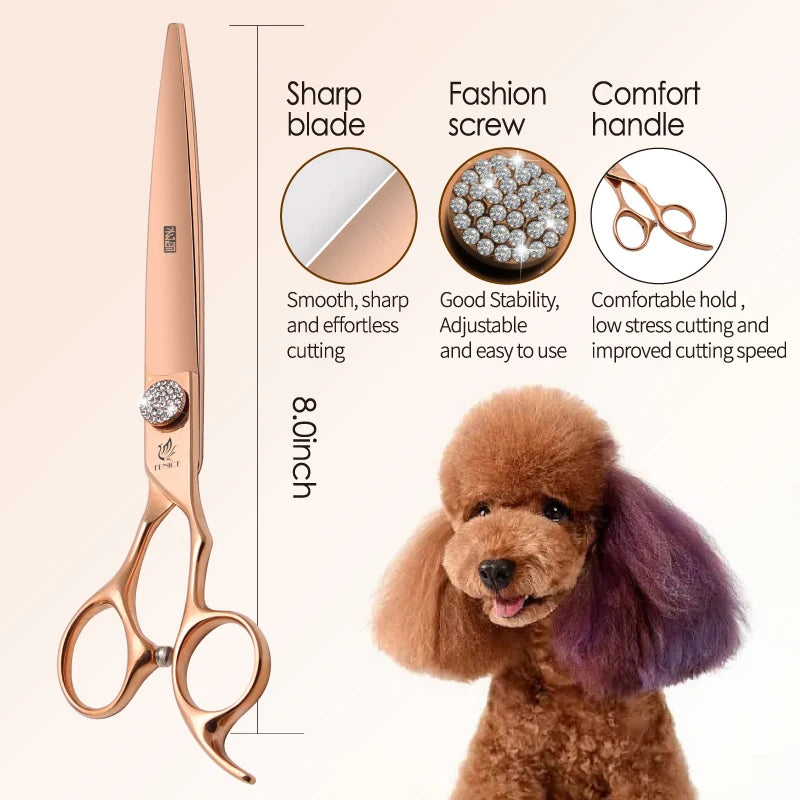 Fenice JP440C Pet Grooming Scissors Set For Canine Groomers