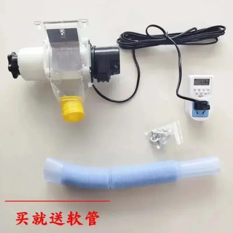 Automatic Chicken Feeder for Pigeons and Chickens with Intelligent Timing