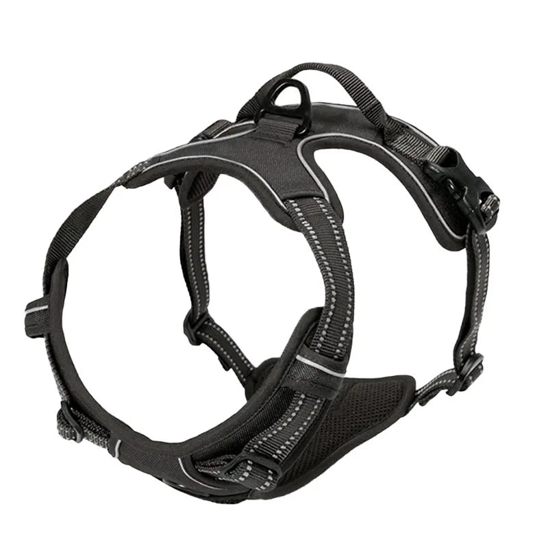 NONECN Adjustable Reflective Dog Harness Vest for Outdoor Walks