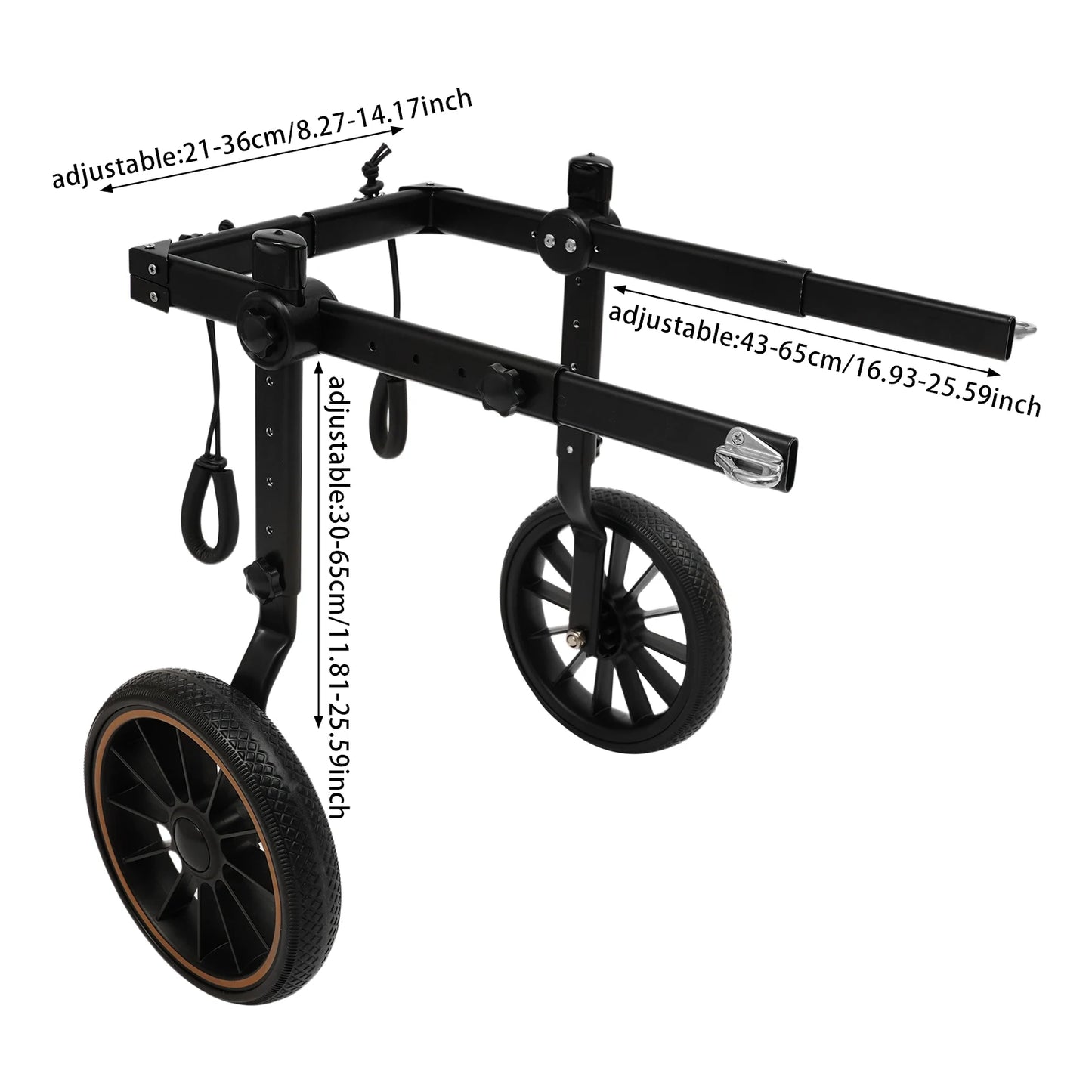 Bymaocar Pet Walking Aid Wheelchair For Senior Dogs Back Legs