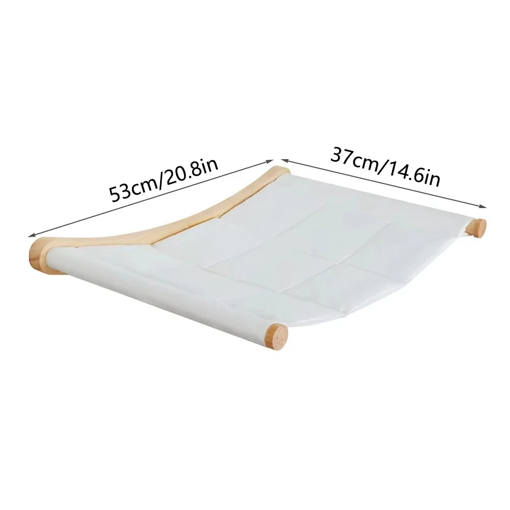 CWV Wall Mounted Cat Rope Bridge with Sisal for Climbing