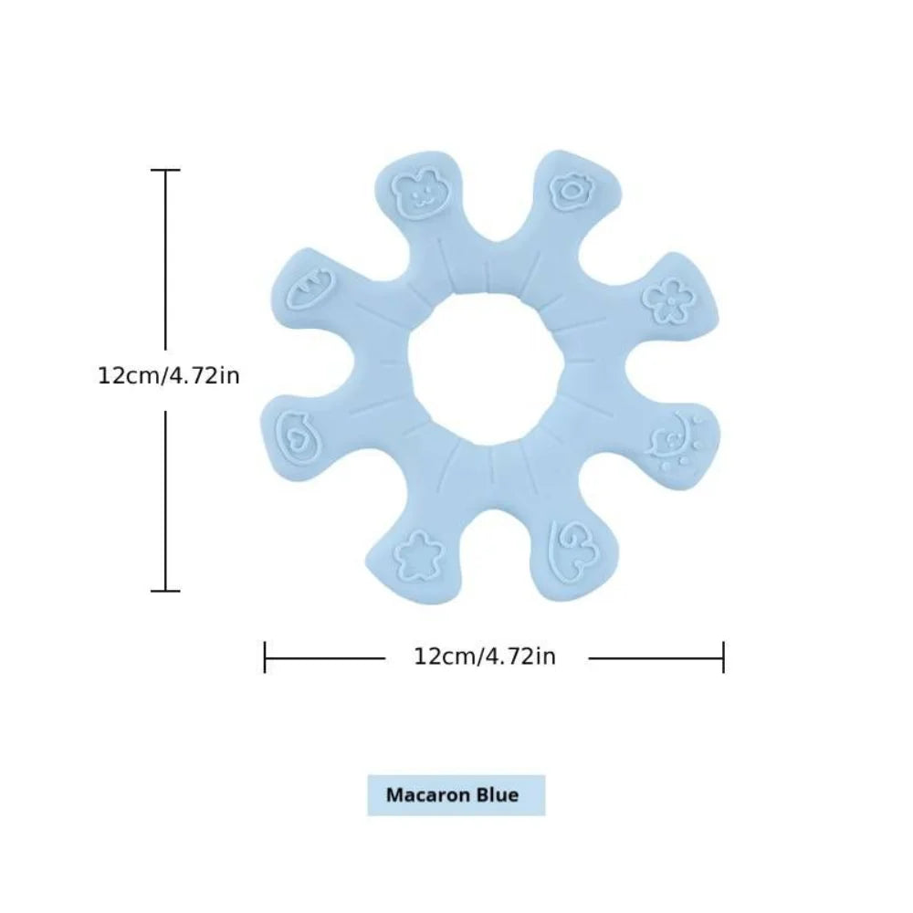 Pet Interactive Flywheel Dog Toy Silicone Water Resistant Rotating
