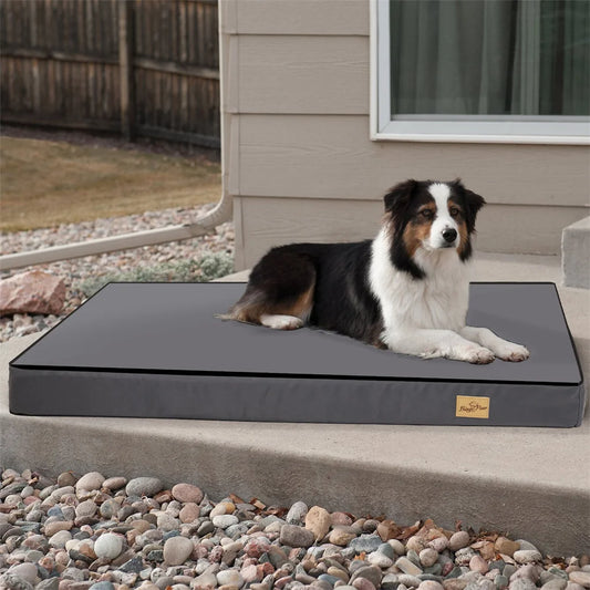 BORWART Orthopaedic Waterproof Dog Bed Two In One Removable Washable Cover