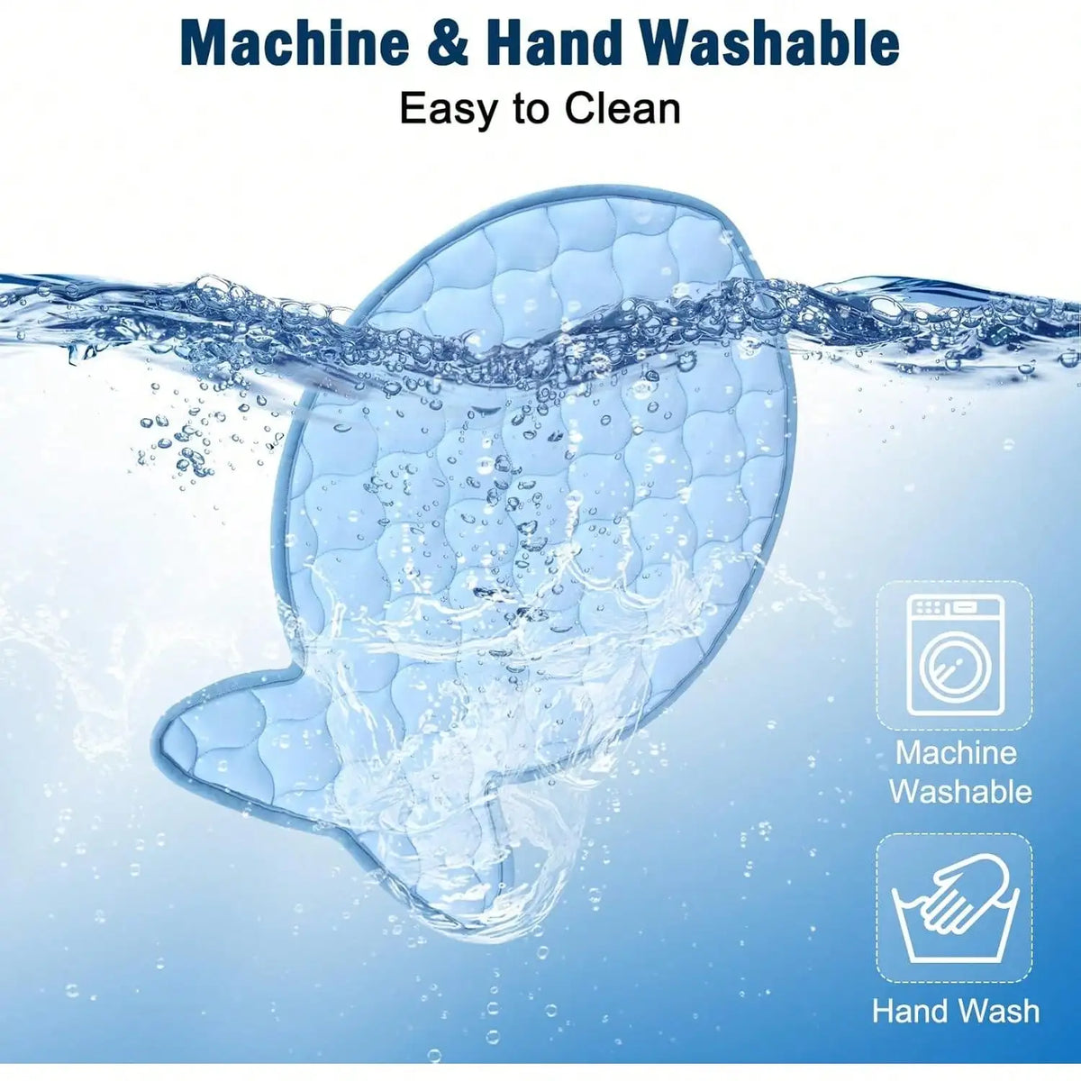 Fish Shaped Ice Silk Cooling Mat For Dogs And Cats