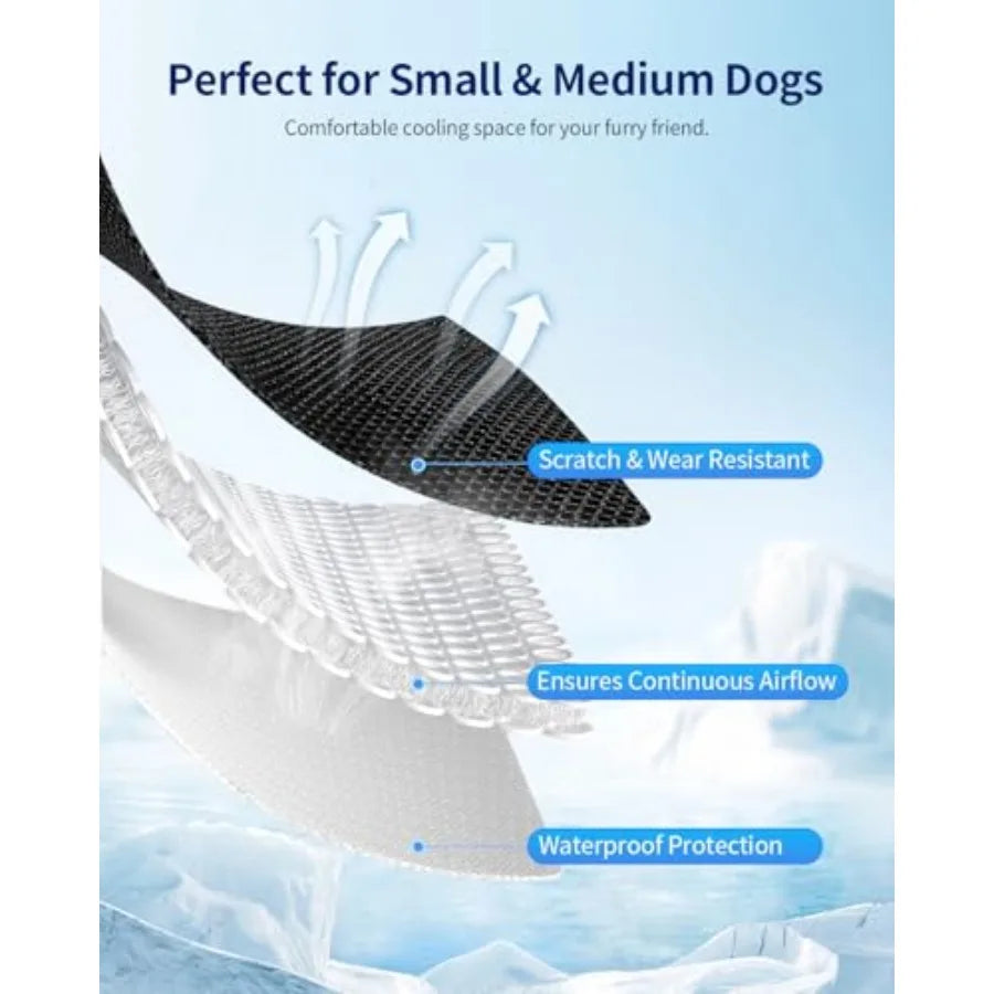 Electric Pet Cooling Mat With Quiet Adjustable Temperature Control