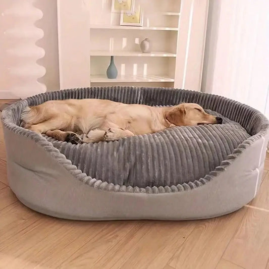 Premium Plush Cotton Pet Bed For Dogs And Cats Indoor