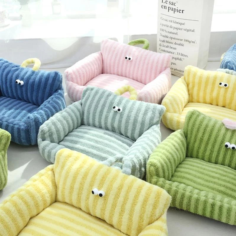 Wintertime Warm Pet Sofa Kennel Bed For Dogs And Cats