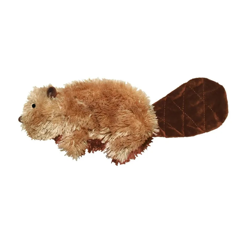 Beaver Dog Toy With Squeaker For Interactive Playtime Fun