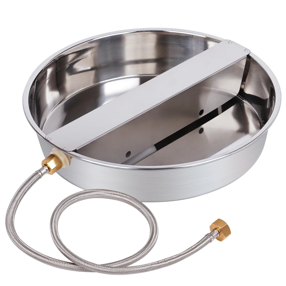 Stainless Steel Automatic Dog Water Dispenser With Long Hose