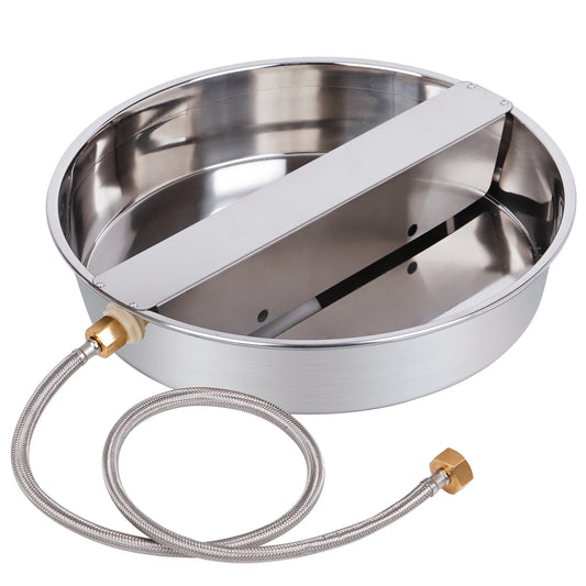 Stainless Steel Automatic Dog Water Dispenser With Long Hose