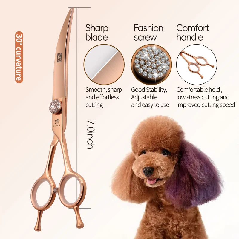 Fenice JP440C Pet Grooming Scissors Set For Canine Groomers