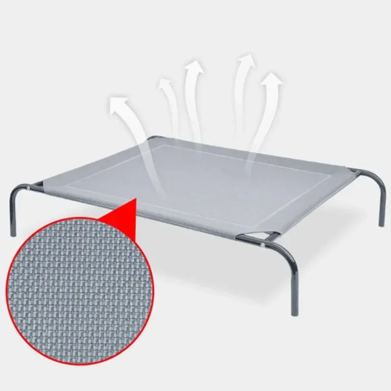 Detachable Breathable Dog Bed With Steel Frame For Large Dogs