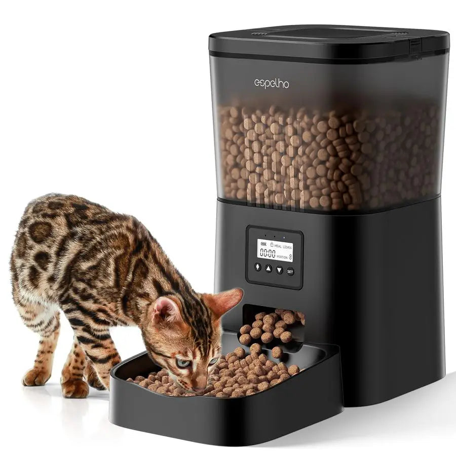 Automatic Cat Feeder Timed Dispenser for Cats and Small Dogs