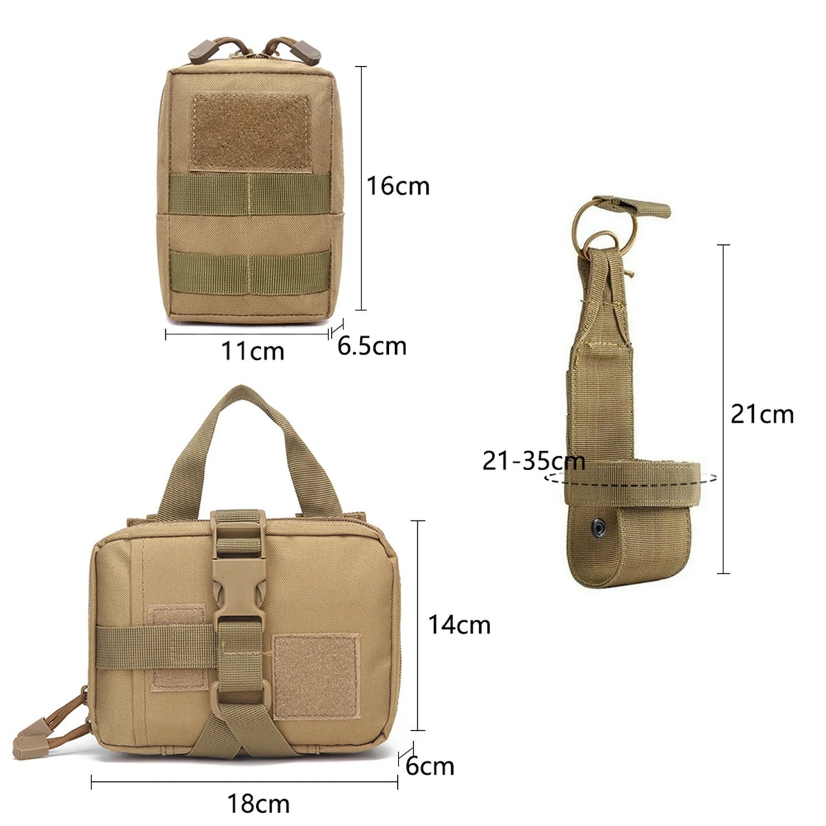 Adjustable Padded Nylon Tactical Dog Harness With Quick Release Buckle
