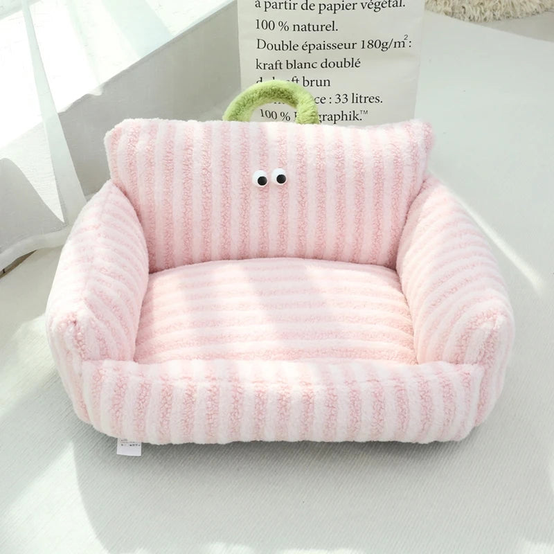 Wintertime Warm Pet Sofa Kennel Bed For Dogs And Cats