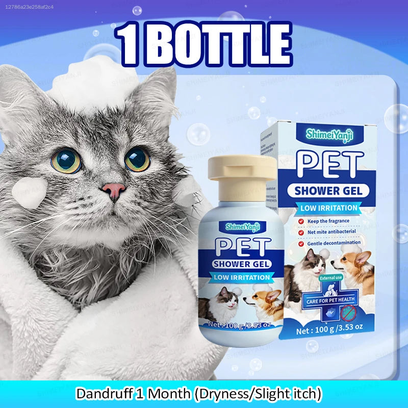 Waterless Dry Shampoo For Cats And Dogs Foam Pet Cleanser