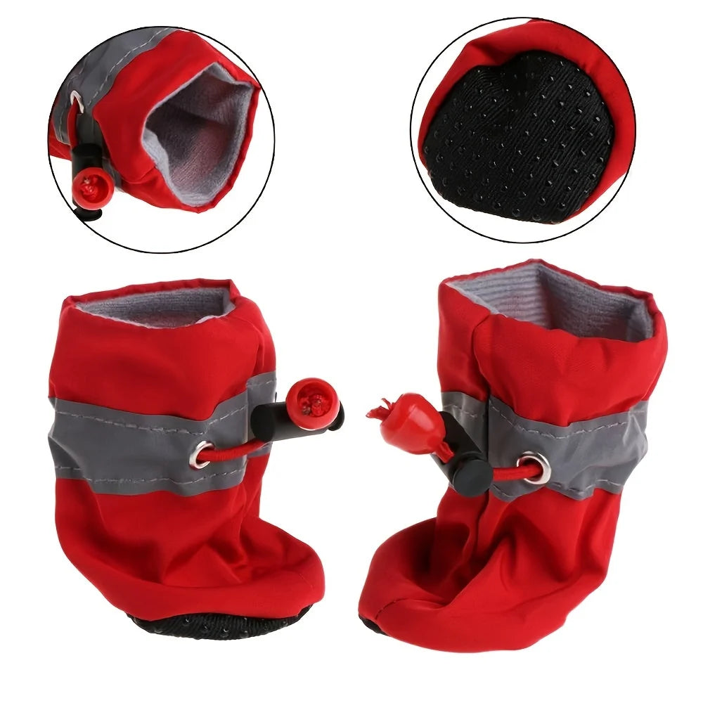 Water-Resistant Dog Shoes For Small Dogs