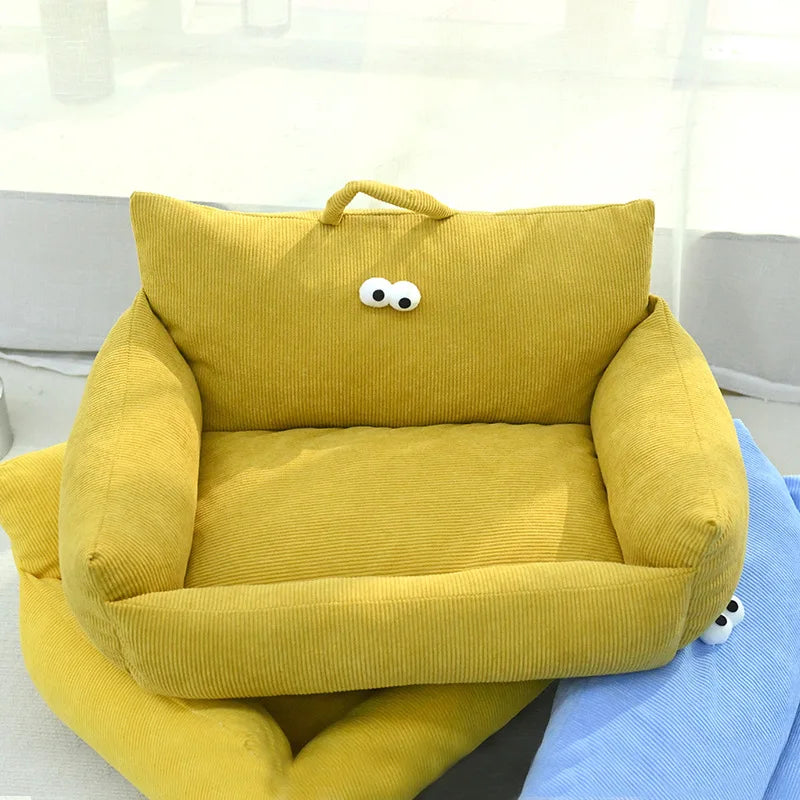 Wintertime Warm Pet Sofa Kennel Bed For Dogs And Cats