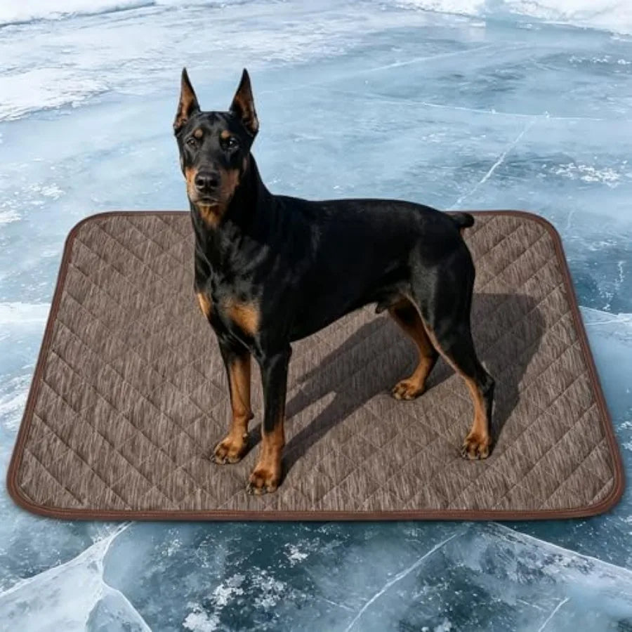 Anti Slip Washable Cooling Mat For Comfortable Pets