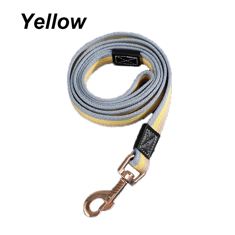 Canvas Dog Leash Towing Traction Rope For Walking Training